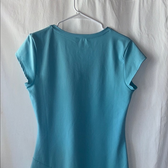 Athleta Light Blue Midi‎ Dress - Picture 6 of 8